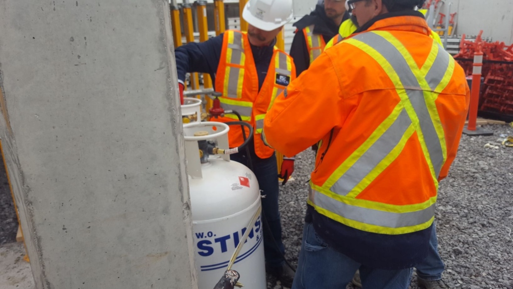 Construction Propane