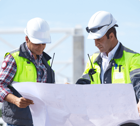 Manager & Supervisor Due Diligence img 1 (1) A supervisor and a manger go over safety awareness preparedness