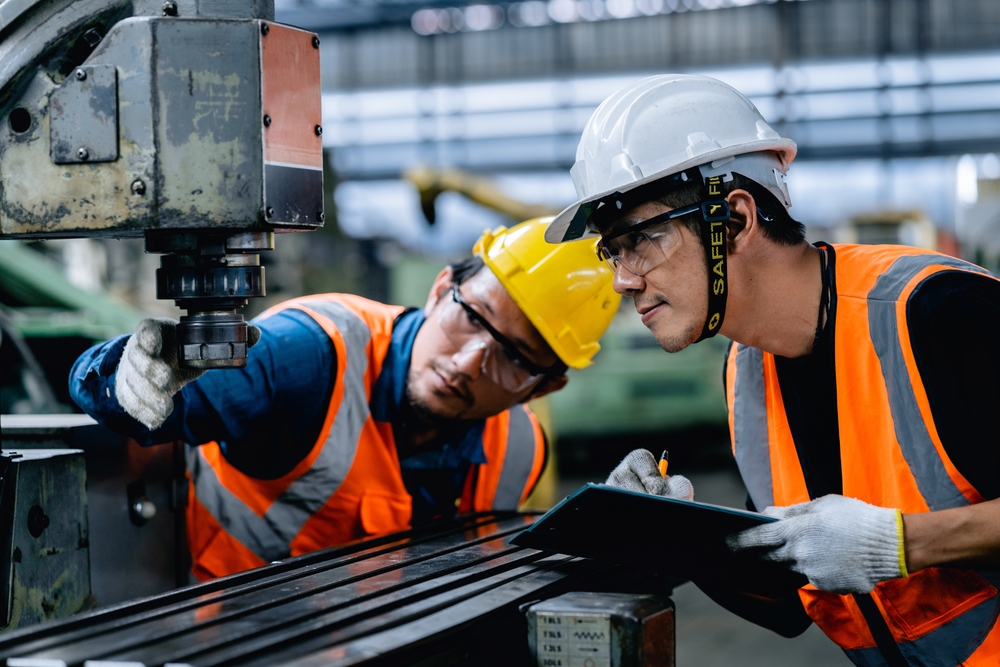 safety training on machinery used in construction