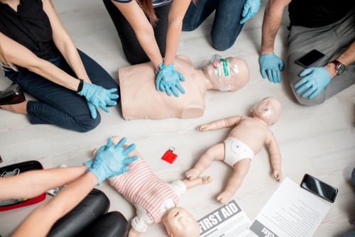 first aid and CPR training morale